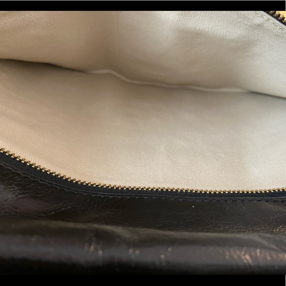 Tory Burch Clayton Classic REVA Clutch Black with dust bag - Picture 5 of 11